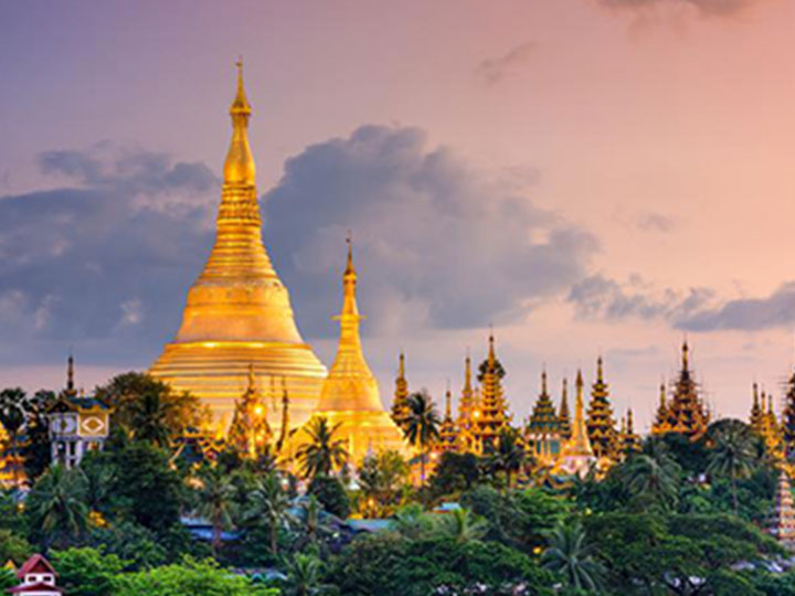 ミャンマーの遺跡